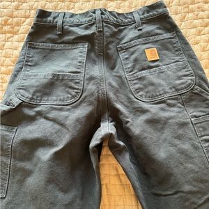 Carhartt Loose Fit Washed Duck Flannel-Lined  Work Pant mens 32x32 (31x31)